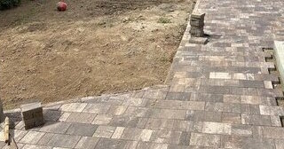 Профессиональная укладка тротуарной плитки на клей в Тихорецке в октябре