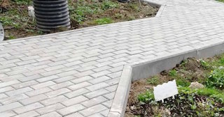 Профессиональная укладка брусчатки в Тихорецке в октябре